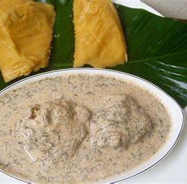 Makabo rapé sauce blanche
