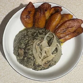 Ndolé Boeuf/Crevette
